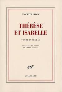 Thérèse et Isabelle texte intégral