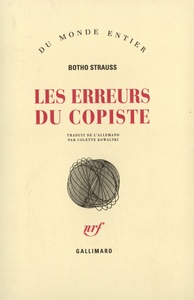 LES ERREURS DU COPISTE