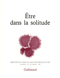 Être dans la solitude