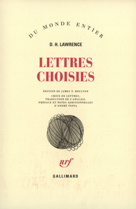 LETTRES CHOISIES