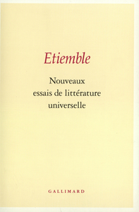 Nouveaux essais de littérature universelle