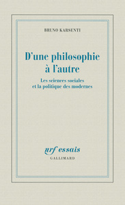 D'une philosophie à l'autre