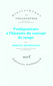 Prolégomènes à l'histoire du concept de temps