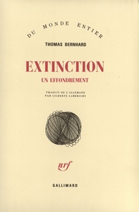 EXTINCTION - UN EFFONDREMENT