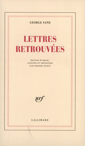 Lettres retrouvées