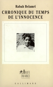 CHRONIQUE DU TEMPS DE L'INNOCENCE