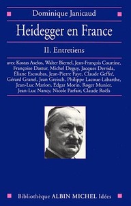 Heidegger en France - tome 2