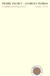 CORRESPONDANCE 1968-1978