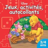 Jeux, activités et autocollants 3/4 ans