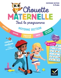 MATERNELLE TOUT LE PROGRAMME MS - 4 ANS - CHOUETTE  ENTRAINEMENT TOUT EN UN