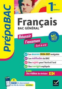 Prépabac - Français 1re générale Bac de français 2027 (écrit & oral)
