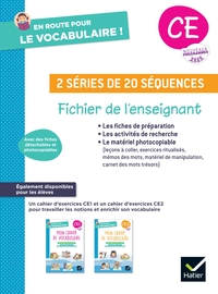 En route pour le Vocabulaire CE, Fichier de l'enseignant