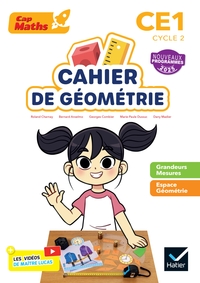 Cap Maths CE1, Cahier de Géométrie-Mesure