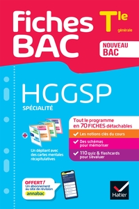 Fiches bac HGGSP Tle (spécialité) - Bac 2025
