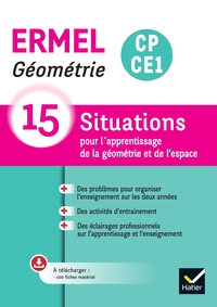 Ermel, Géométrie CP/CE1, 15 situations, Guide + Ressources téléchargeables