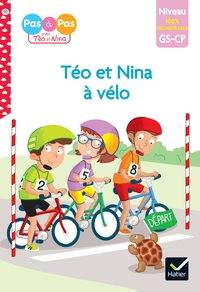 TEO ET NINA - PREMIERES LECTURES 100% DECHIFFRABLE -TEO ET NINA A VELO