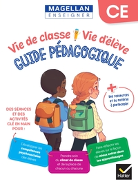 Vie de classe Vie d'élève Magellan CE - Ed. 2024 - Guide pédagogique