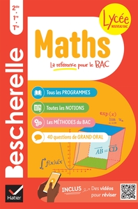 Bescherelle Maths 2de, 1re, Tle - Nouveau bac