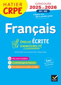 Français - CRPE 2025-2026 - Epreuve écrite d'admissibilité