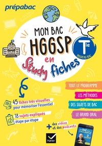 Mon bac HGGSP en studyfiches - Tle générale Bac 2027