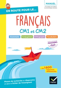 En route pour le Français ! CM - Ed. 2025 - Manuel élève