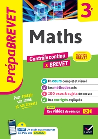 Prépabrevet Maths 3e - Nouveau Brevet 2025