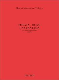 SONATA, QUASI UNA FANTASIA VIOLON