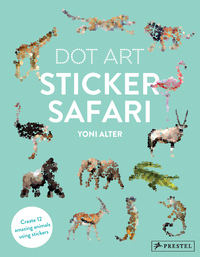 Dot Art Sticker Safari /anglais