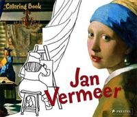 Coloring Book Jan Vermeer /anglais