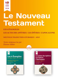 LE NOUVEAU TESTAMENT  LIVRE AUDIO - LES 4 EVANGILES, LES ACTES DES APOTRES, LES EPITRES, LAPOCALYPSE