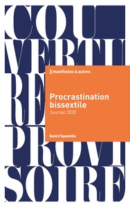 Procrastination bissextile : journal 2020