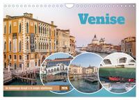 Venise - Un hommage imagé à la magie vénitienne (Calendrier mural 2026 DIN A4 vertical), CALVENDO calendrier mensuel