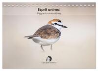 Esprit animal - Regards minimalistes (Calendrier de bureau 2026 DIN A5 vertical), CALVENDO calendrier mensuel