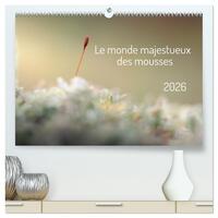 Le monde majestueux des mousses (Calendrier mural 2026 DIN A2 vertical) calendrier de bureau