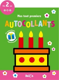 Mes tout premiers autocollants (gâteau)