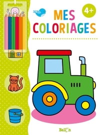 Mes coloriages dès 4 ans (avec crayons)