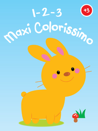 1-2-3 MAXI COLORISSIMO - LAPIN +3 - 3 ANS ET PLUS