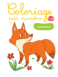 Les animaux coloriage par numéro 1-10