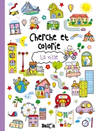 Cherche et colorie: La ville