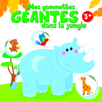 Gommettes géantes dans la jungle 3 ans et plus