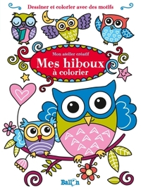 Mes hiboux à colorier