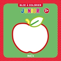 Bloc à colorier junior dès 2 ans (pomme)