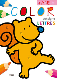 COLOR CONSIGNE LES LETTRES (ECUREUIL)