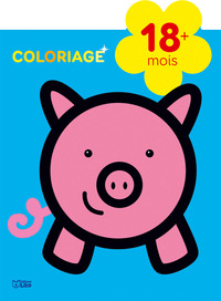 COLORIAGE FLEUR LE COCHON