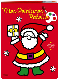 PEINTURE PALETTE-JOYEUX NOEL