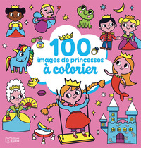 100 IMAGES A COLORIER PRINCESS