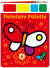 PEINTURE PALETTE-LE PAPILLON