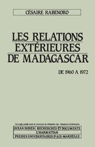 Relations extérieures de Madagascar, de 1960 à 1972
