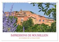 Impressions de Roussillon (Calendrier mural 2025 DIN A4 vertical), CALVENDO calendrier mensuel