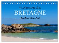 À la découverte de la Bretagne - En Finistère Sud (Calendrier de bureau 2026 DIN A5 vertical), CALVENDO calendrier mensuel